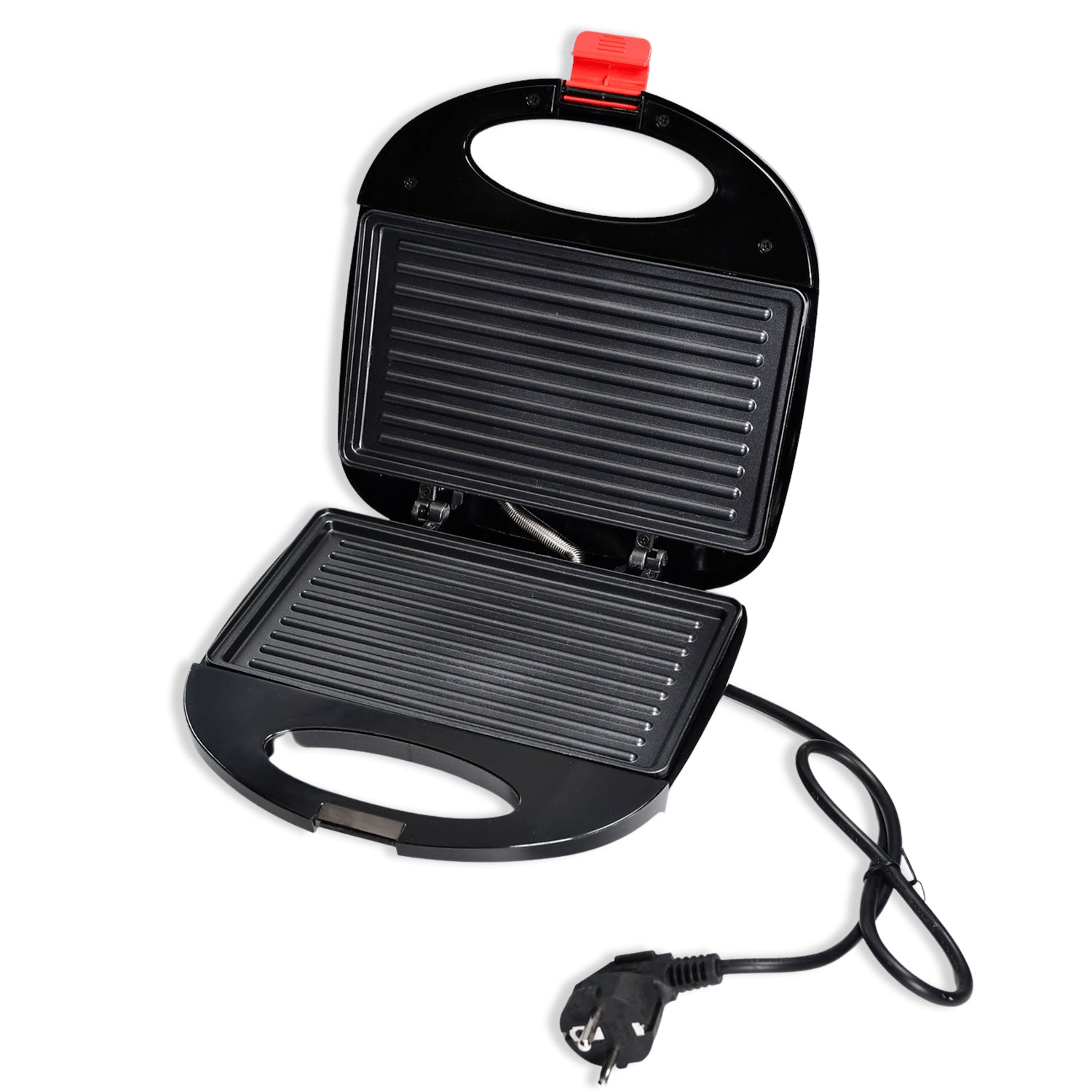 2818 Sandwich Maker Makes Sandwich Non-Stick Plates| Easy to Use with Indicator Lights DeoDap 2818 Sandwich Maker Makes Sandwich Non-Stick Plates| Easy to Use with Indicator Lights DeoDap